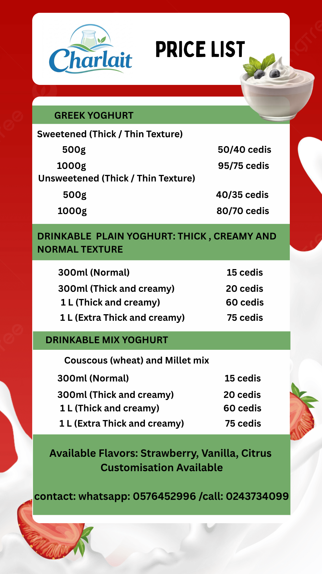 CHARLAIT YOGHURT — image 2